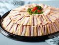 Mixed sandwich platter