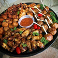 Mixed meat platter